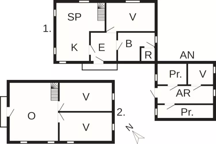 10 persoons vakantie huis in Roslev-By Traum-Plattegrond
