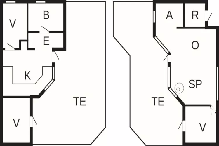 8 persoons vakantie huis in Løkken-By Traum-Plattegrond