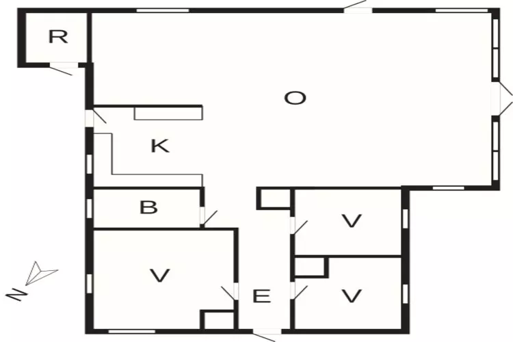 6 persoons vakantie huis in Hals-By Traum-Plattegrond