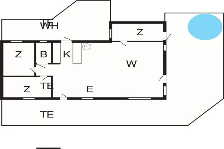 6 persoons vakantie huis in Ebeltoft-By Traum-Plattegrond