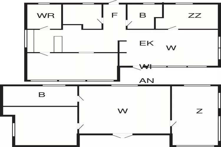 8 persoons vakantie huis in Gilleleje-By Traum-Plattegrond