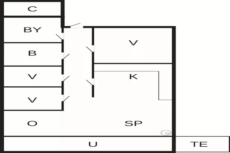 Gezellig strandhuisje -- By Traum Ferienwohnungen-Plattegrond