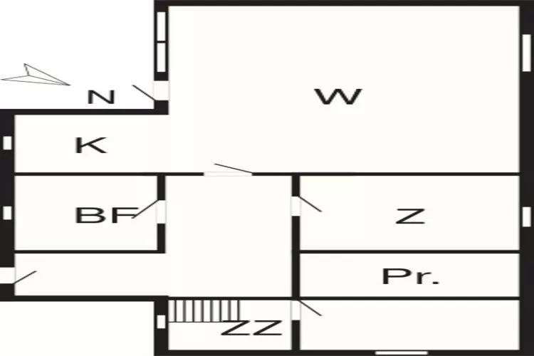 6 persoons vakantie huis in Thisted-By Traum-Plattegrond