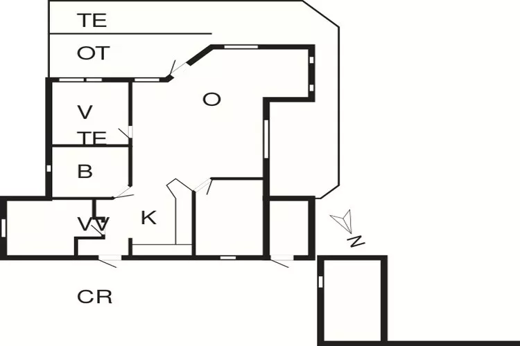 6 persoons vakantie huis in Haderslev-By Traum-Plattegrond