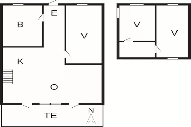 5 persoons vakantie huis in Vestervig-By Traum-Plattegrond
