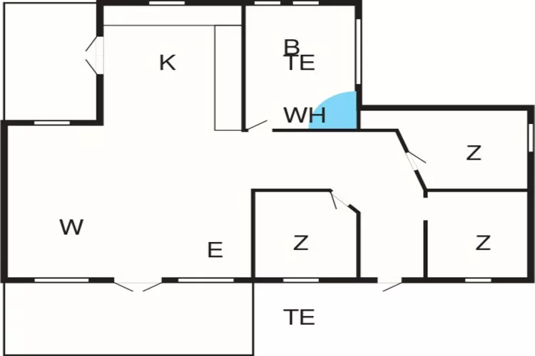 6 persoons vakantie huis in Dronningmølle-By Traum-Plattegrond