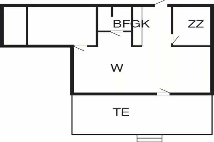 4 persoons vakantie huis in Ebeltoft-By Traum-Plattegrond