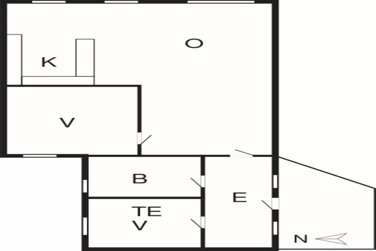 6 persoons vakantie huis in Hvide Sande-By Traum-Plattegrond