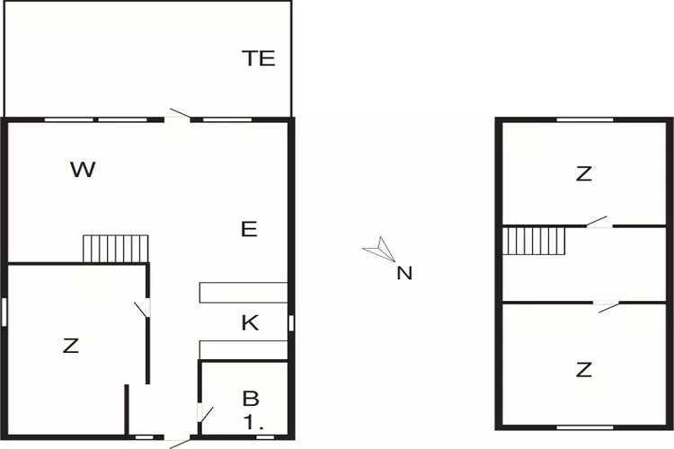 4 persoons vakantie huis in Ringkøbing-By Traum-Plattegrond