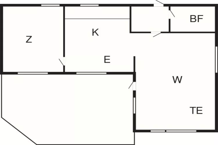 INGER-HYTTA   HUS 55789-Plattegrond
