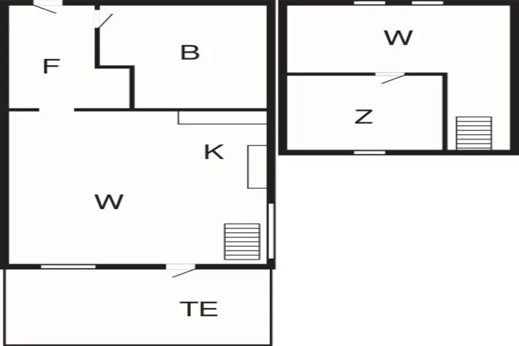 4 persoons vakantie huis in Rømø-By Traum-Plattegrond