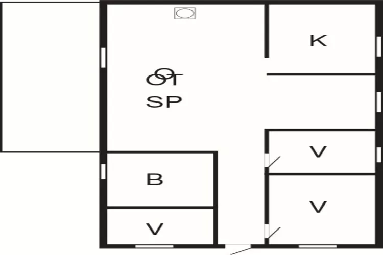 5 persoons vakantie huis in Dannemare-By Traum-Plattegrond