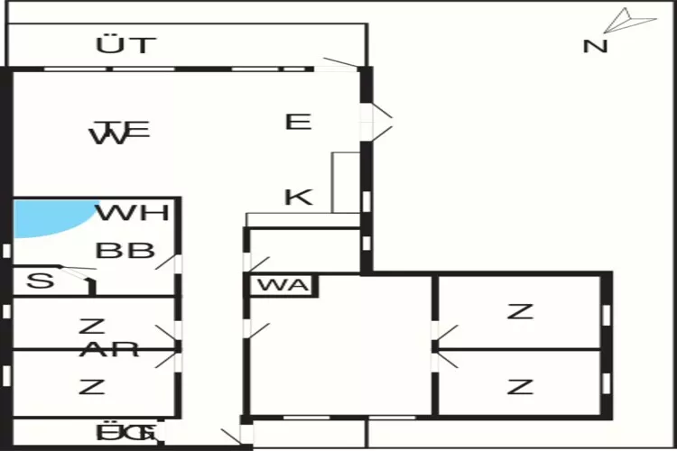 10 persoons vakantie huis in Haderslev-By Traum-Plattegrond