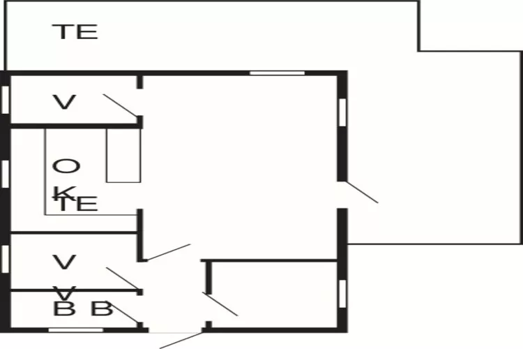 Gezellig toevluchtsoord in Arrild -- By Traum Ferienwohnungen-Plattegrond
