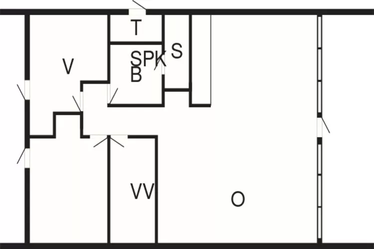 6 persoons vakantie huis in Ålbæk-By Traum-Plattegrond