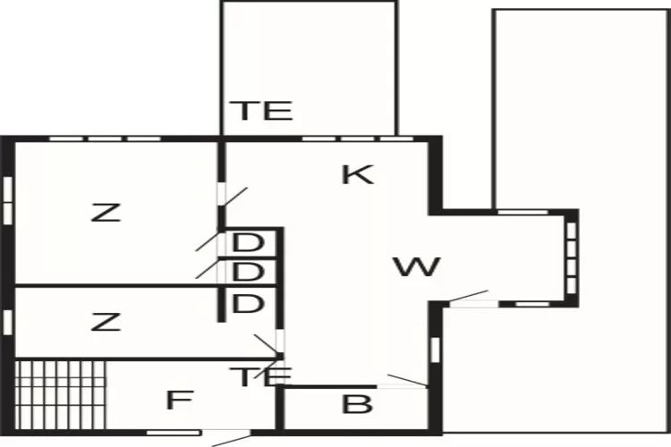 5 persoons vakantie huis in DYRÖN-Plattegrond