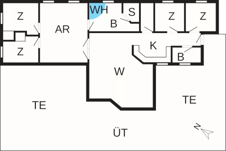10 persoons vakantie huis in Idestrup-By Traum-Plattegrond