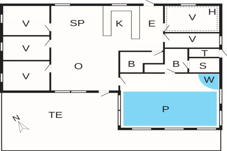 14 persoons vakantie huis in Ebeltoft-By Traum-Plattegrond