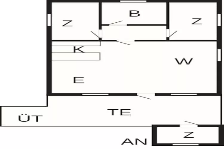 6 persoons vakantie huis in Ansager-By Traum-Plattegrond