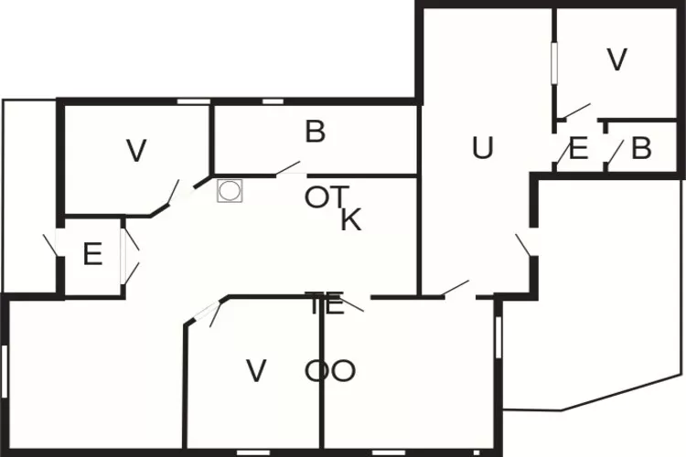 Modern toevluchtsoord bij fjord -- By Traum Ferienwohnungen-Plattegrond