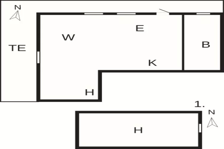 4 persoons vakantie huis in Skagen-By Traum-Plattegrond