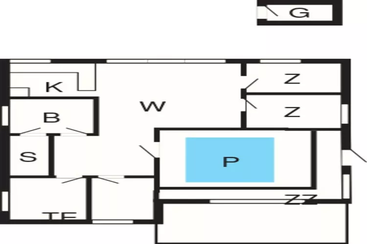 8 persoons vakantie huis in Ørsted-By Traum-Plattegrond