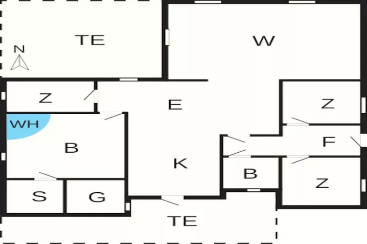 10 persoons vakantie huis in Fjerritslev-By Traum-Plattegrond