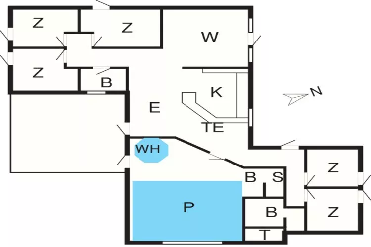14 persoons vakantie huis in Ringkøbing-By Traum-Plattegrond