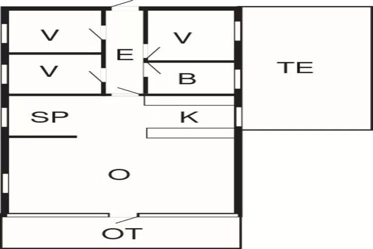 4 persoons vakantie huis in Hals-By Traum-Plattegrond