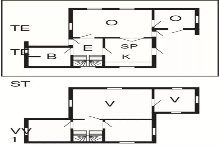 5 persoons vakantie huis in Harboøre-Plattegrond