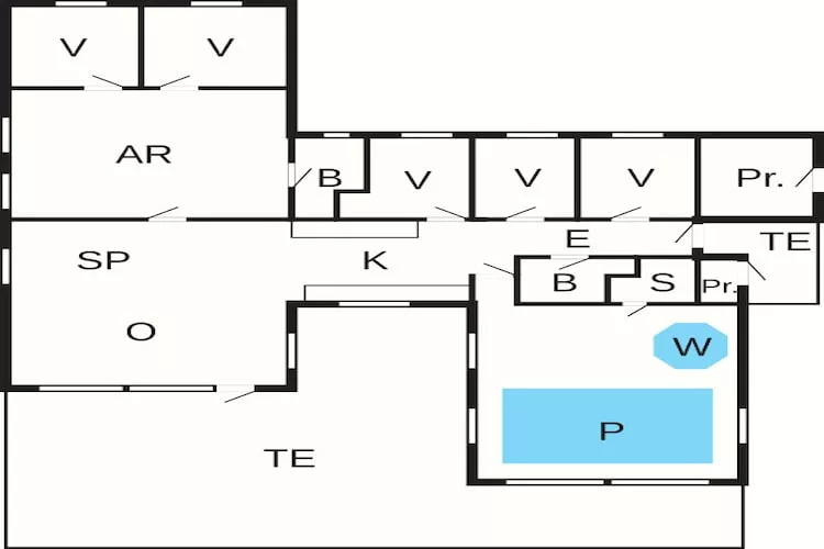 TYP 210-Plattegrond