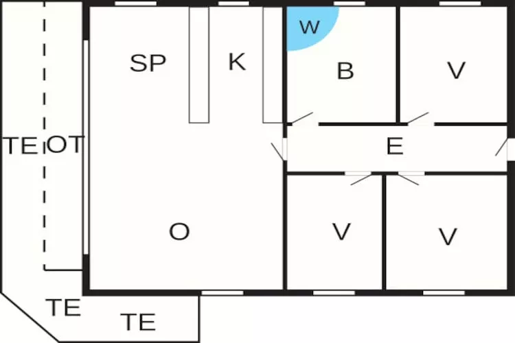 Rustig toevluchtsoord met Spa -- By Traum-Plattegrond