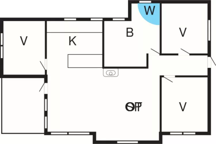 6 persoons vakantie huis in Tarm-By Traum-Plattegrond