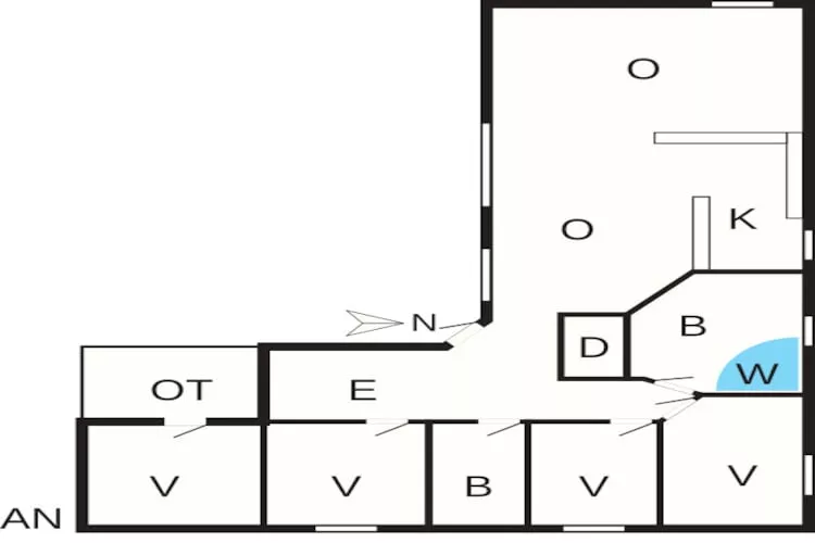 Modern huis met spa -- By Traum Ferienwohnungen-Plattegrond