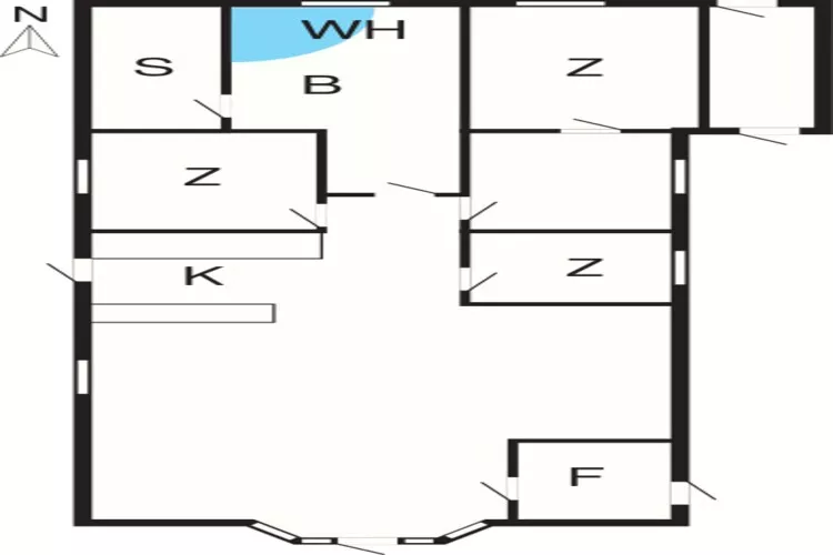 6 persoons vakantie huis in Hemmet-By Traum-Plattegrond