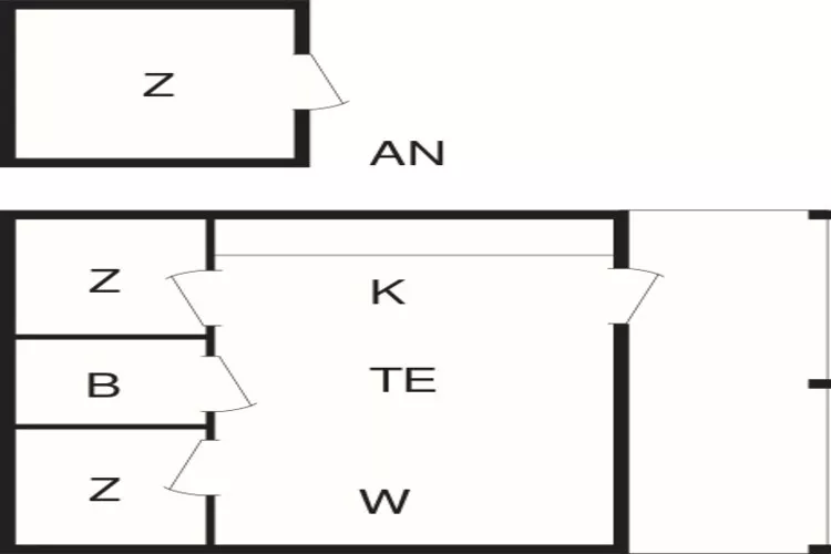 Kust ontsnapping in Laeso -- By Traum Ferienwohnungen-Plattegrond