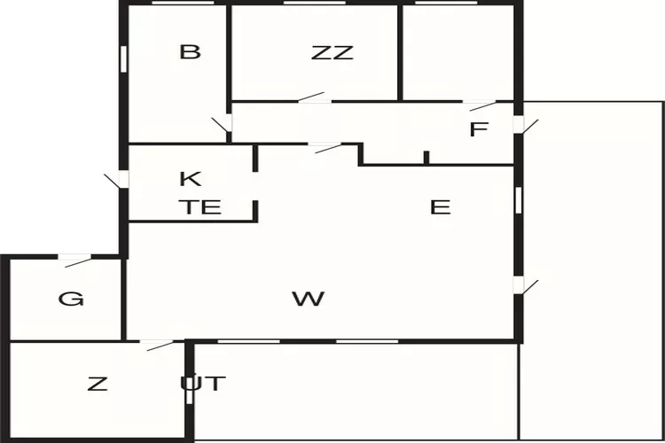 'VESTERVANG'-Plattegrond