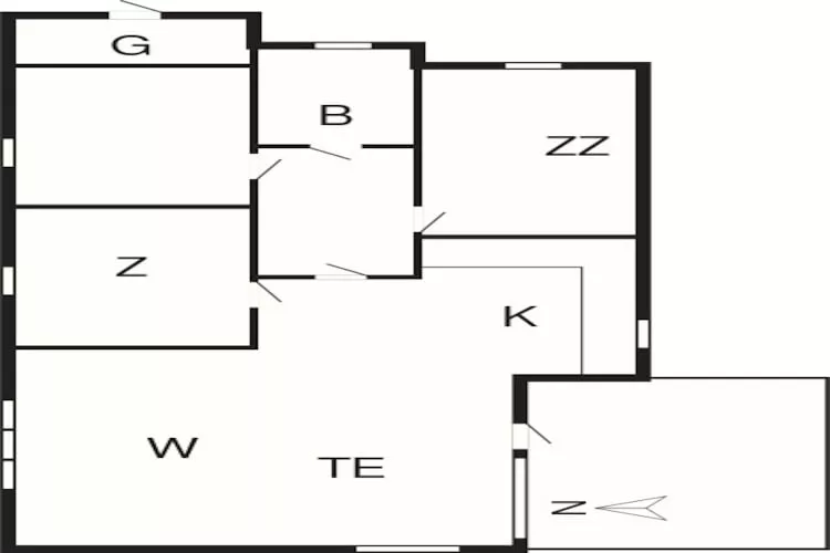 Kust ontsnapping met voorzieningen -- By Traum Ferienwohnungen-Plattegrond