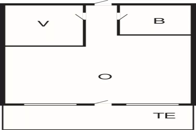2 persoons vakantie huis in Ejstrupholm-By Traum-Plattegrond