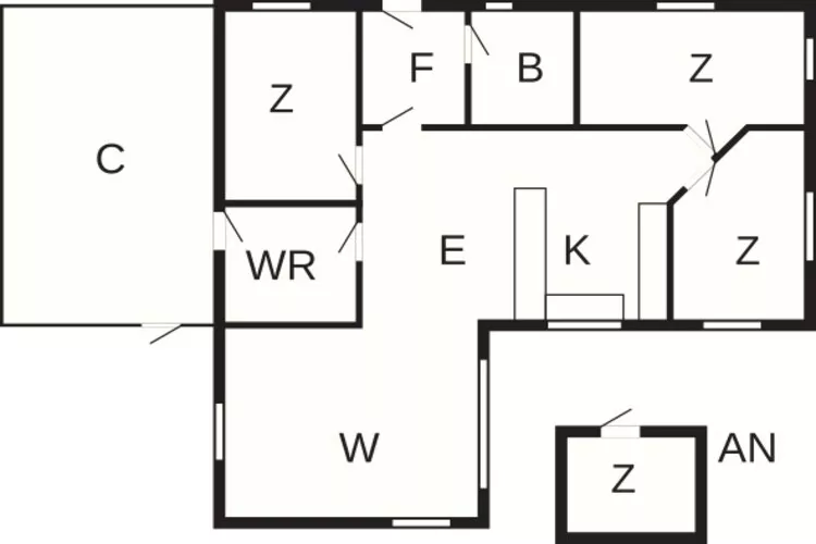 8 persoons vakantie huis in Harpelunde-By Traum-Plattegrond