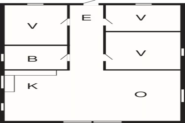 4 persoons vakantie huis in Toftlund-By Traum-Plattegrond