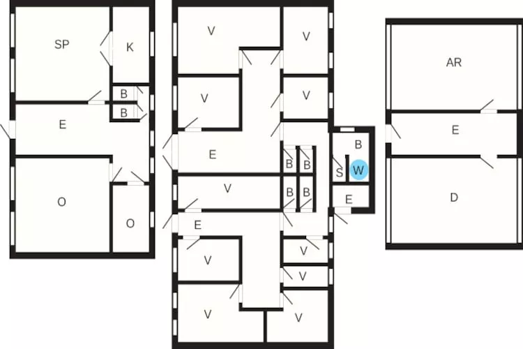 26 persoons vakantie huis in Roslev-By Traum-Plattegrond