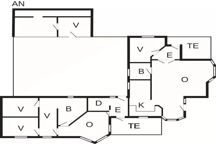 Ruim familieverblijf -- By Traum Ferienwohnungen-Plattegrond