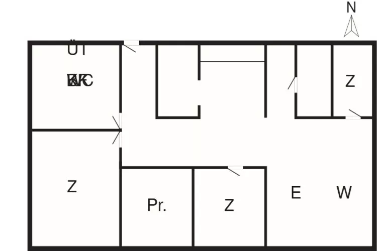 7 persoons vakantie huis in Harboøre-By Traum-Plattegrond