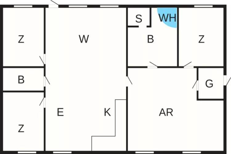 Moderne retraite met spa -- By Traum Ferienwohnungen-Plattegrond