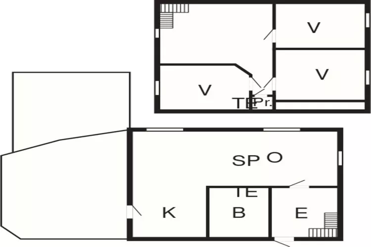7 persoons vakantie huis in Høvåg-Plattegrond