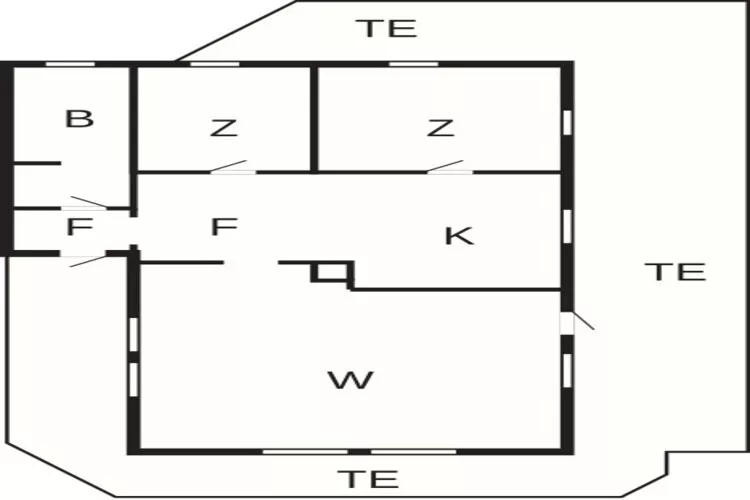 99206 RØSSLYNGTUA-Plattegrond