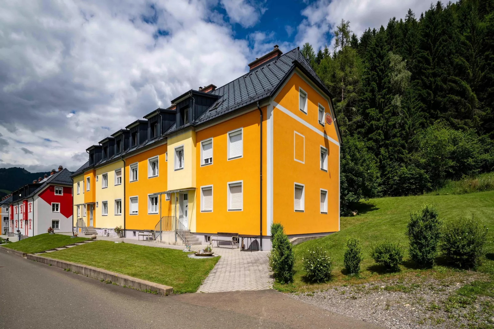 Apartment Grebenzen-Buitenkant zomer