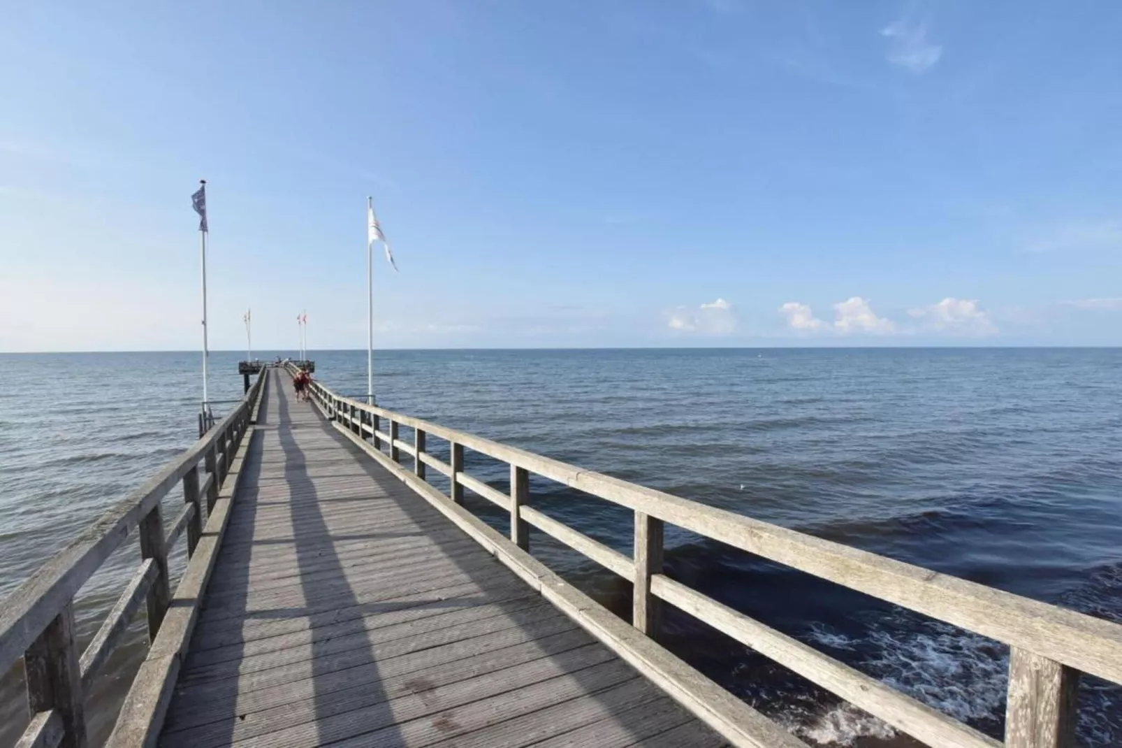 Strandnahe Finnhütte-Gebieden zomer 20km