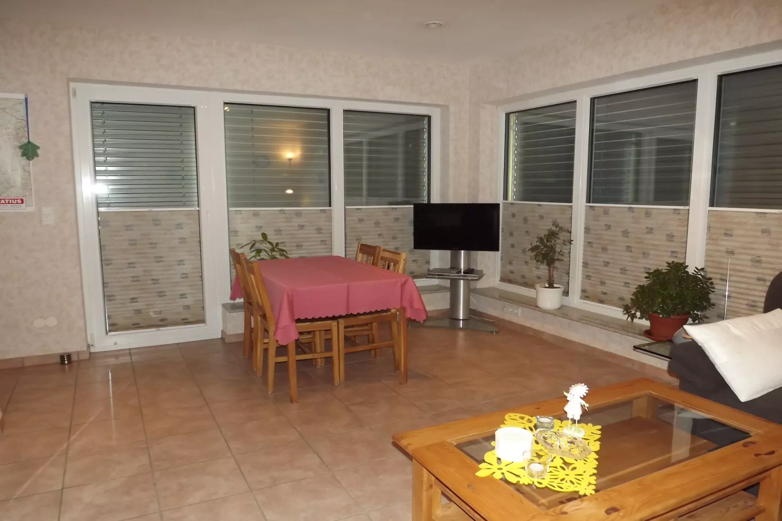 Ferienwohnung Burkart-Woonkamer